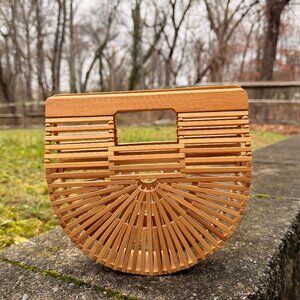 Cult Gaia Ark Mini Bamboo Bag